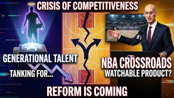 据汤姆·哈伯斯特罗报道，本赛季NBA季后赛竞争球队与乐透区球队之间的差距已扩大到