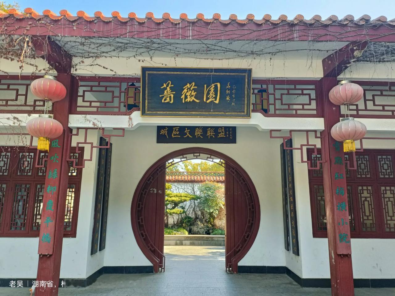 分享你的随手拍蔷薇园冬日美景