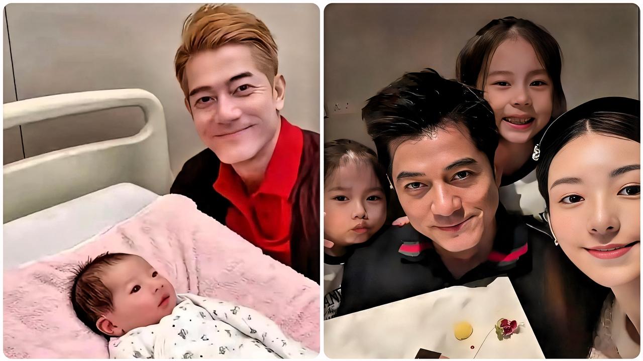 60岁的郭富城再当爹！
官宣三胎还是女儿，一句“被四位女神爱着”直接把人看暖了。
