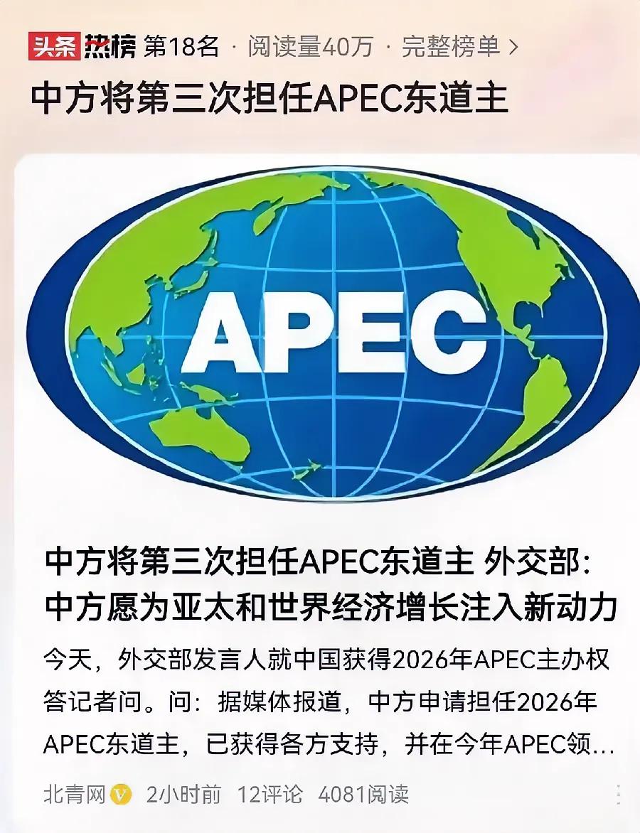 我国哪个城市有实力承担并做为在我国举办的第三次APEC的东道主？
2001年10