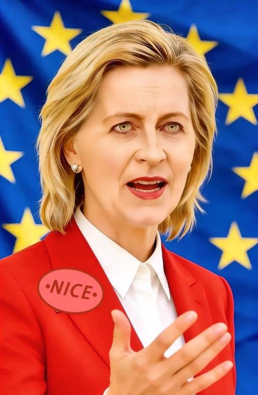 冯德莱恩当着全世界的面，直接跟美国硬刚了，1月7日在塞浦路斯的公开活动上，她掷地