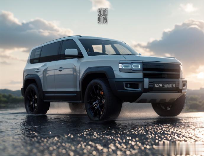 比亚迪方程豹“豹5”的预测图，大家觉得这款车对标的哪台产品？奔驰大G，路虎卫士？
