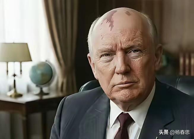 相当传神，这张图似曾相识啊，远看是苏联帝国的掘墓人，近看很可能似是美帝国的某个人