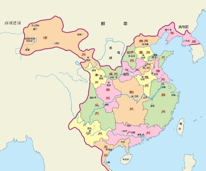 晴雨风说史晴雨风说史 翻开谭其骧的《中国历史地图集》，我们看到魏晋时期的全图和和