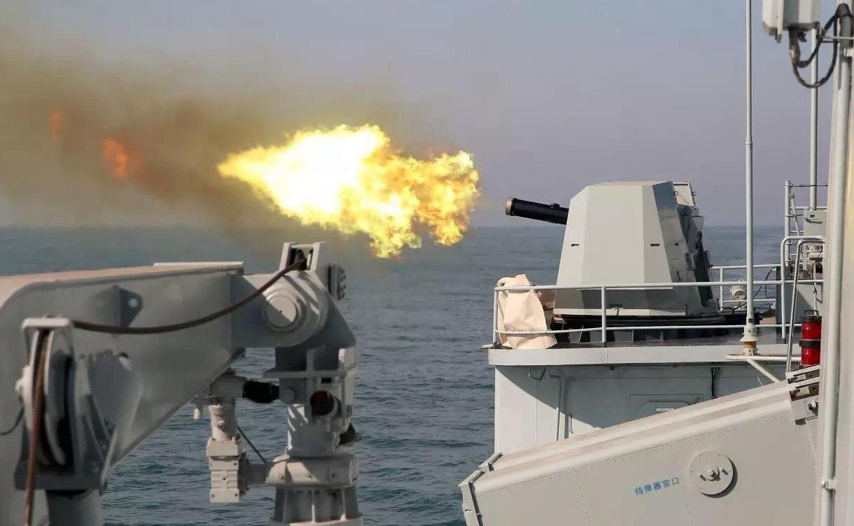 柬埔寨056C近防炮火力超我军？两侧弹鼓强化拦截

柬埔寨056C护卫舰最大亮点