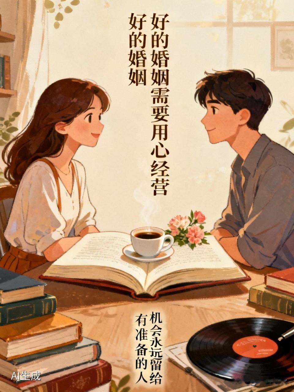 好的婚姻需要用心经营。整天窝在家里吃零食刷剧，缘分难道会从天而降？如果自身毫无闪