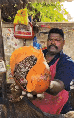 活久见，
第一次看到螺内部的东西。