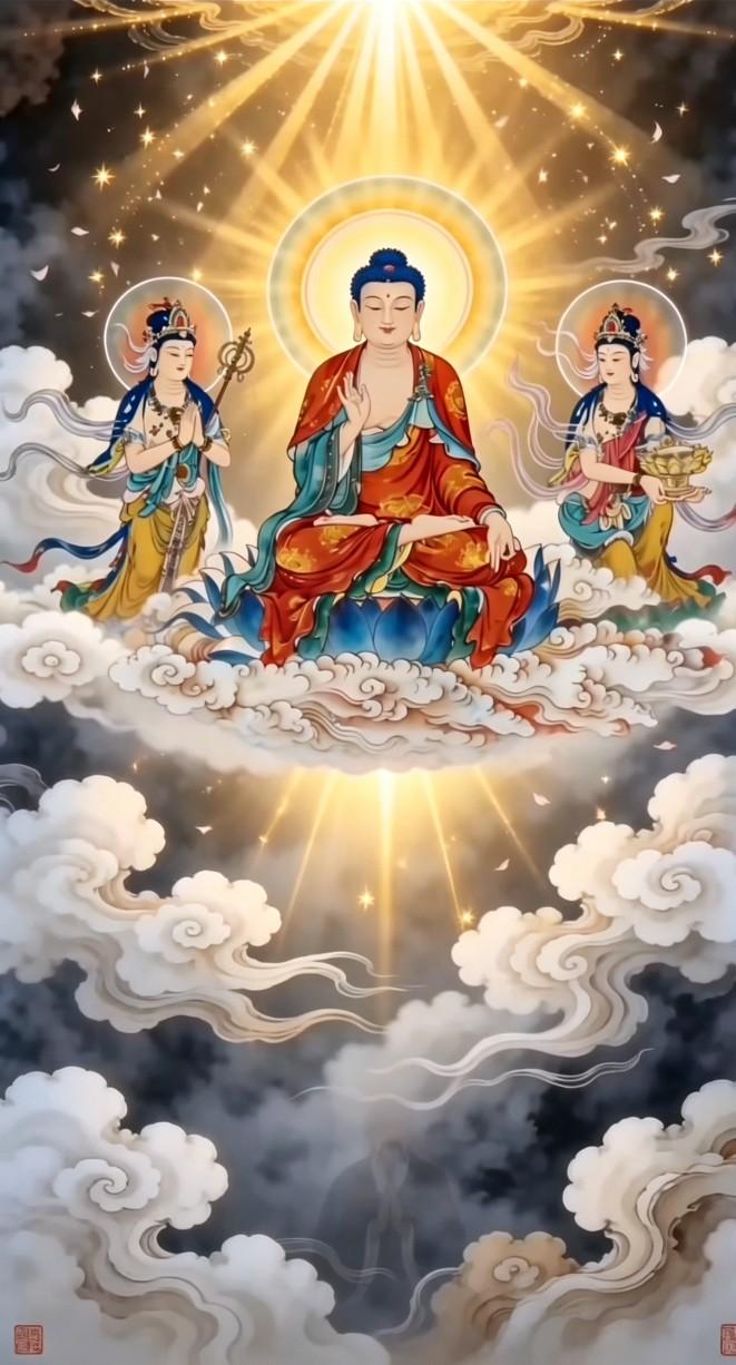 净土法门 千信千生 万修万人去
 
修行修心，最安稳简单的路，莫过于老实守好本心