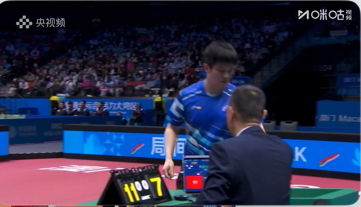 樊振东0-1王楚钦坚定给大角度 别犹豫 