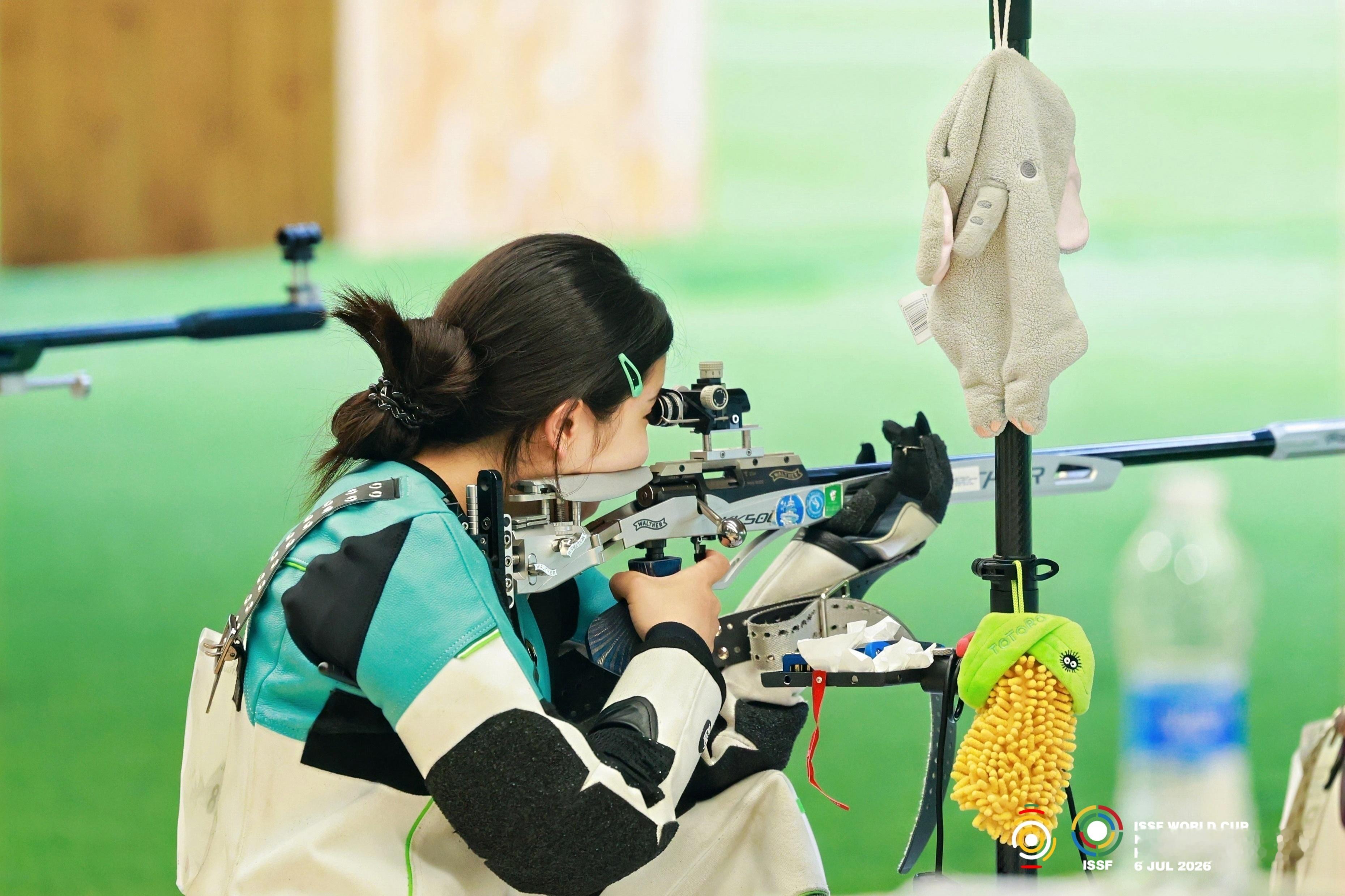 2026射击全项目世界杯中国站（杭州）女子50米步枪三姿淘汰赛官方图片 | 金敏