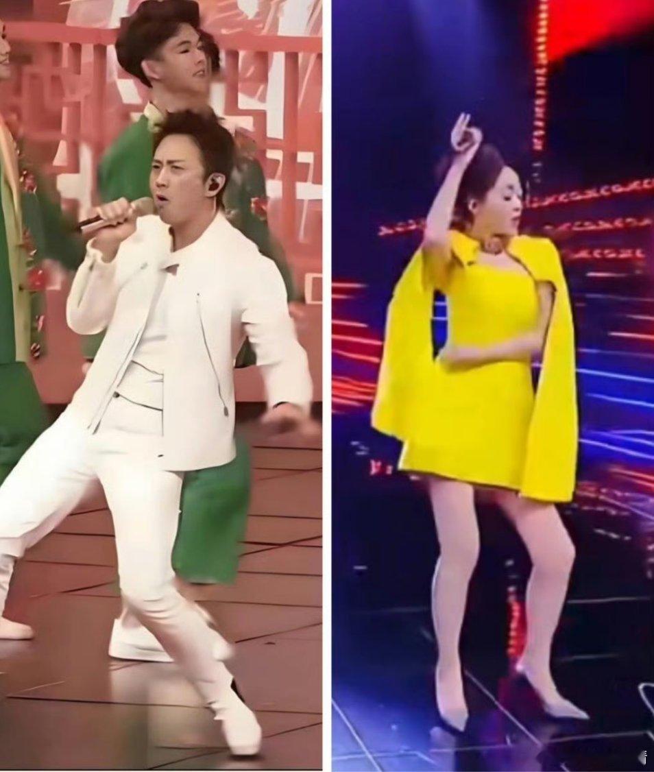 闫妮在台下偷喝茅台了吧如果和邓超同台…… ​​​