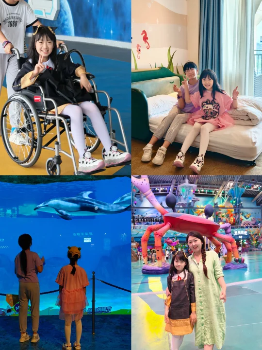 玩累到坐轮椅，也舍不得走的亲子度假地！🤣