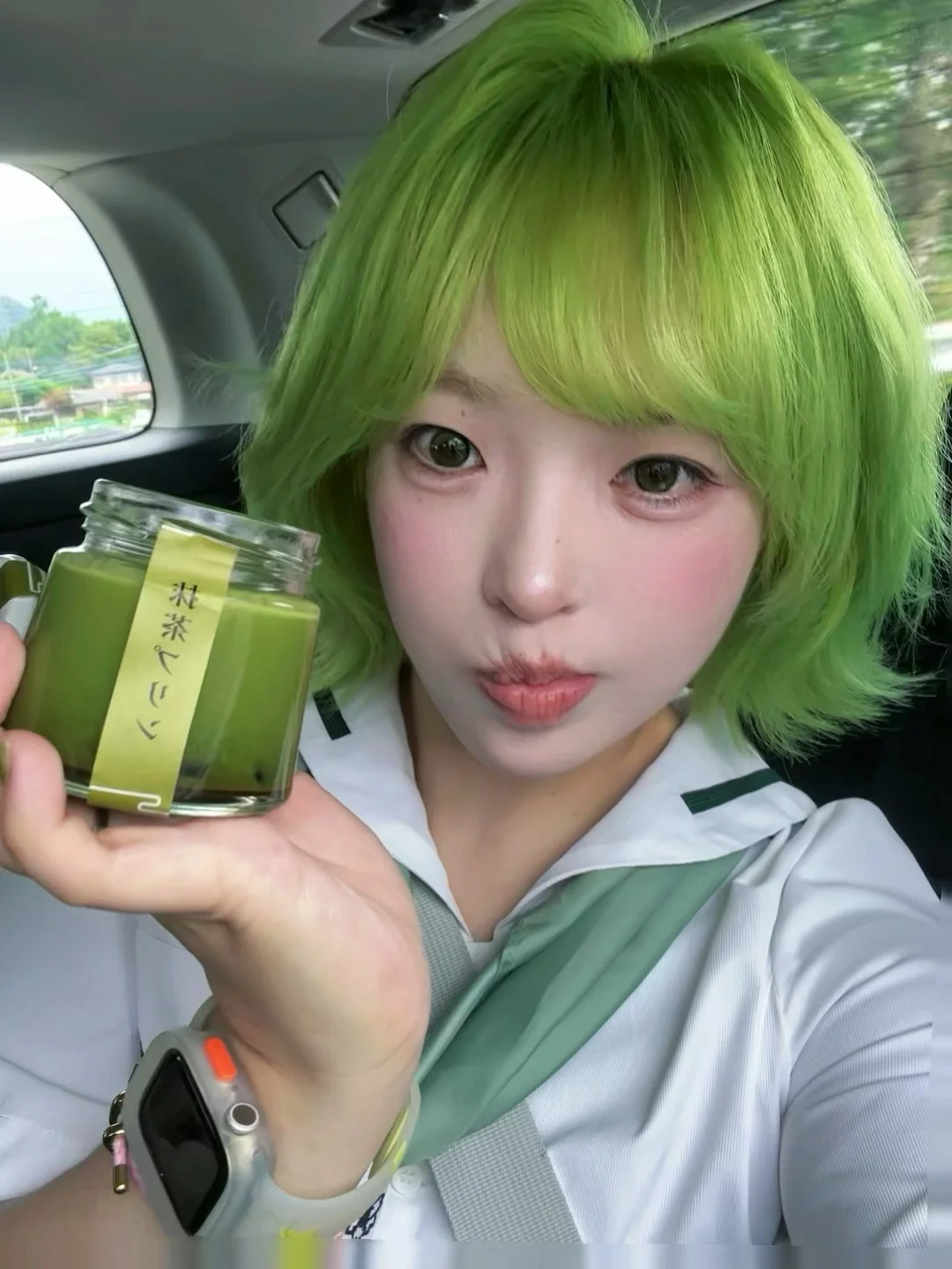 今天是抹茶制服妹🍵💚