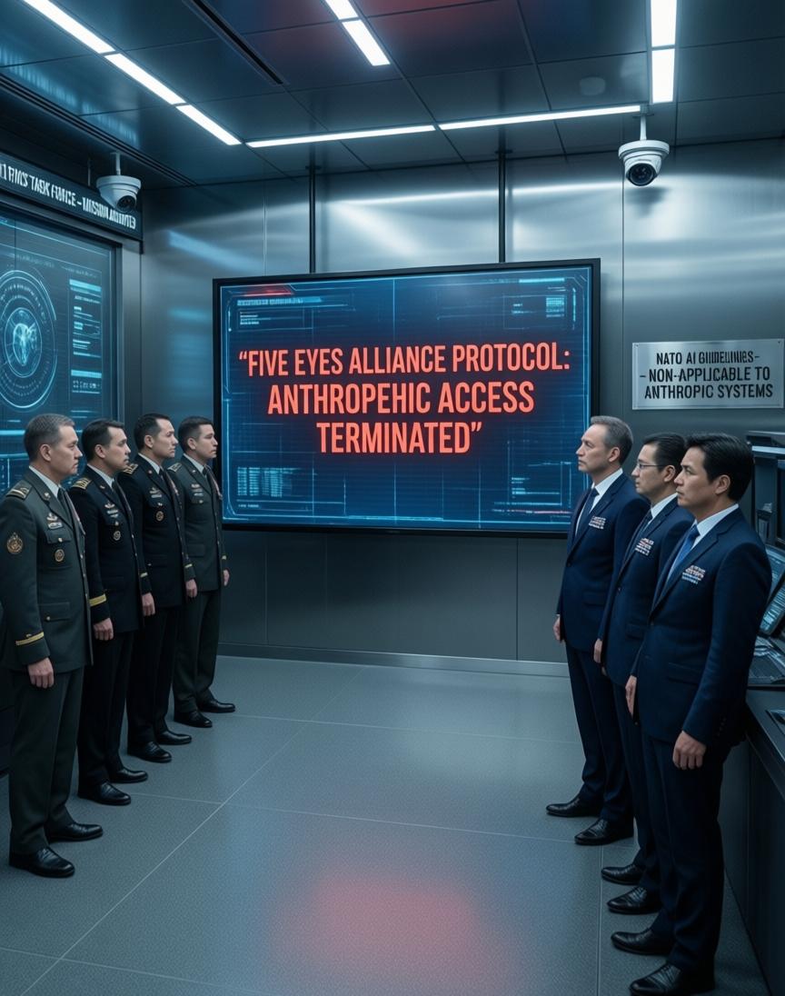 《华尔街日报》3月2号那篇报道，讲的是五角大楼跟Anthropic彻底掰了的事。