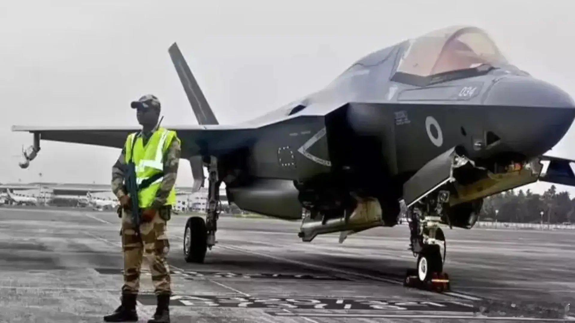 有意思了CNN报道，那架在印度紧急迫降的英国 F-35B战机已被宣布无法修复，并