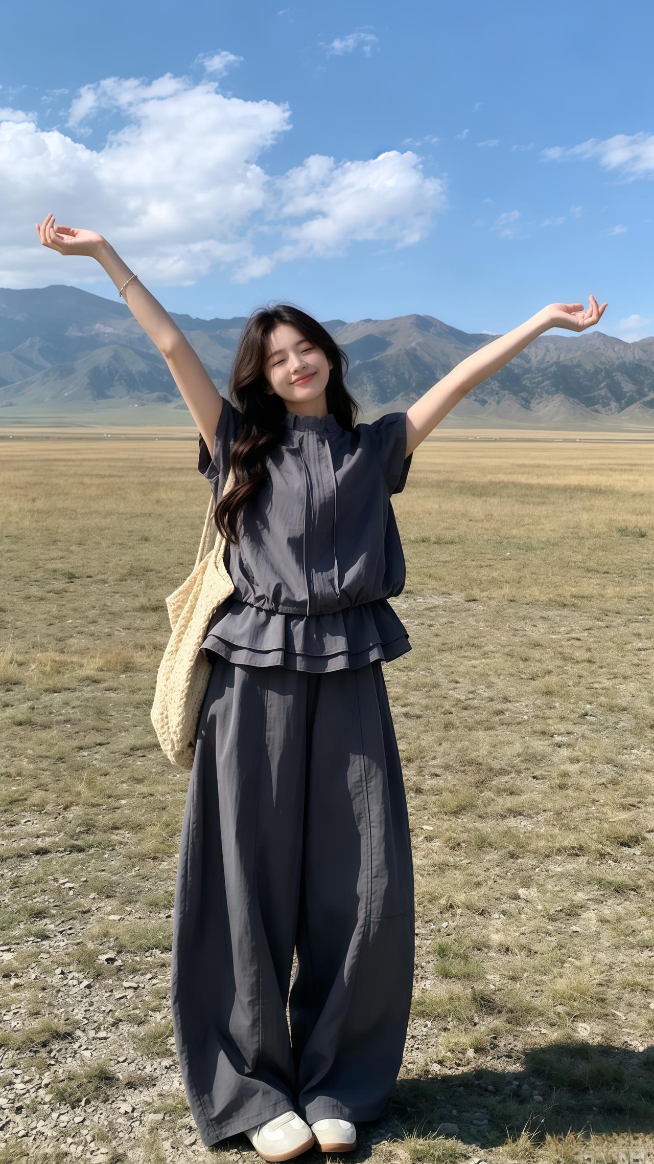 韩系穿搭 微胖女生的松弛感ootd 梨形身材不费力穿搭 大码女装夏季穿搭