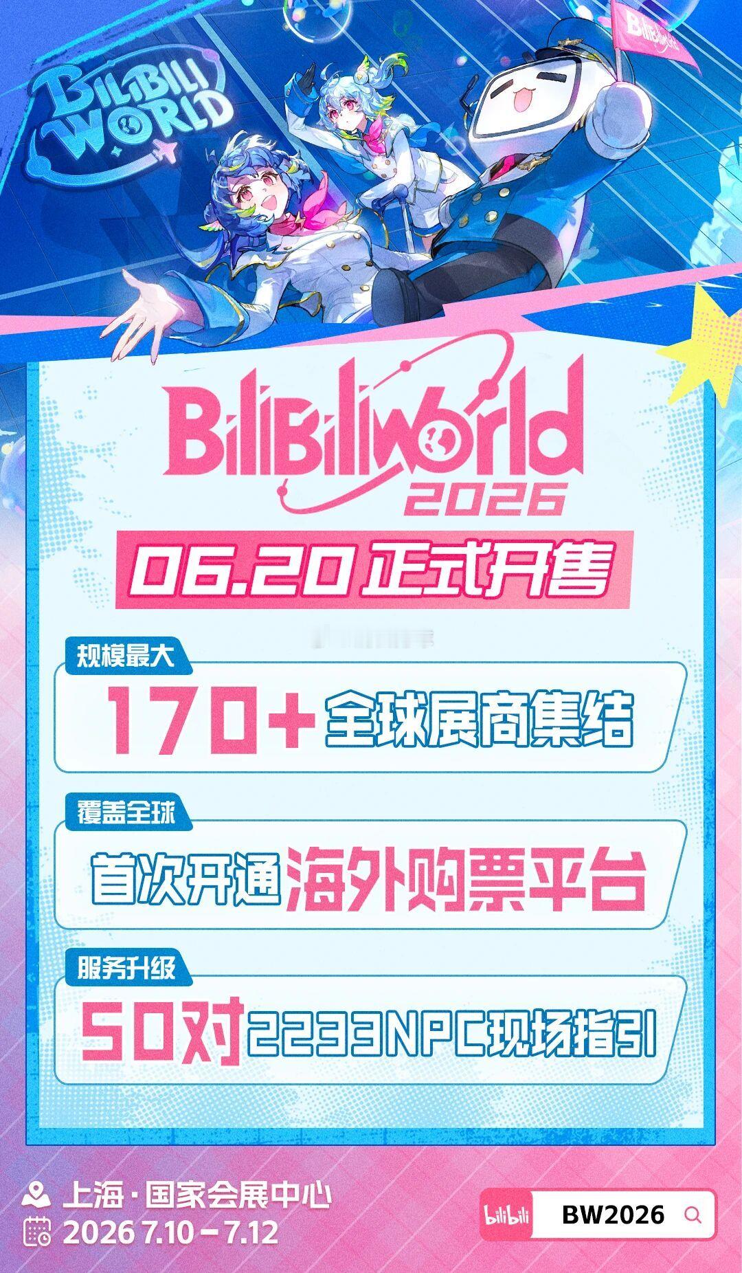 超190国用户同时抢BW门票BW2026全球同步开票热爱不分时区，同好跨越国界。