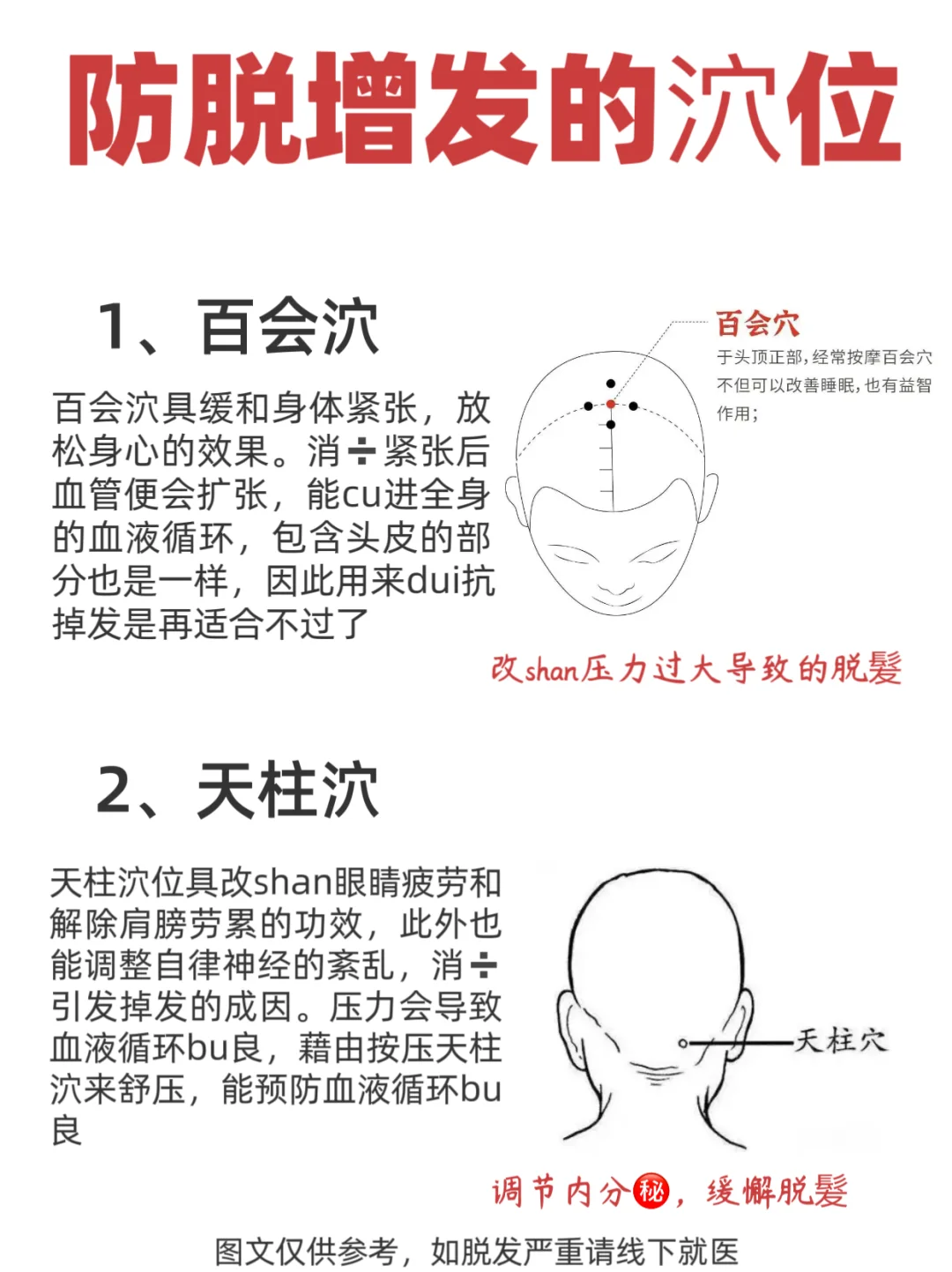 一些防脱增发的小知识分享💛