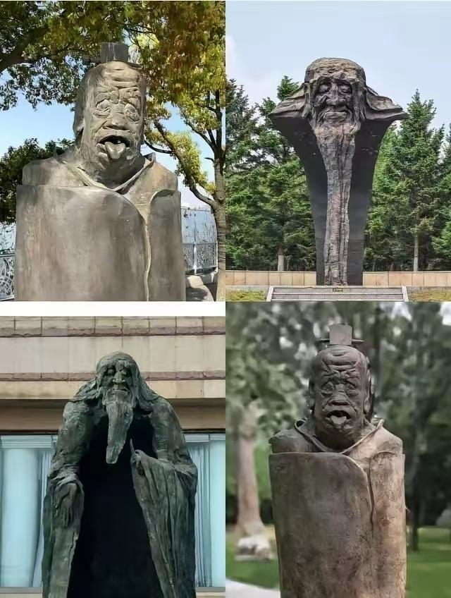 必须拆！
雕像的核心是宣扬正气、树立榜样，绝不是哗众取宠的工具！
大众的审美无需