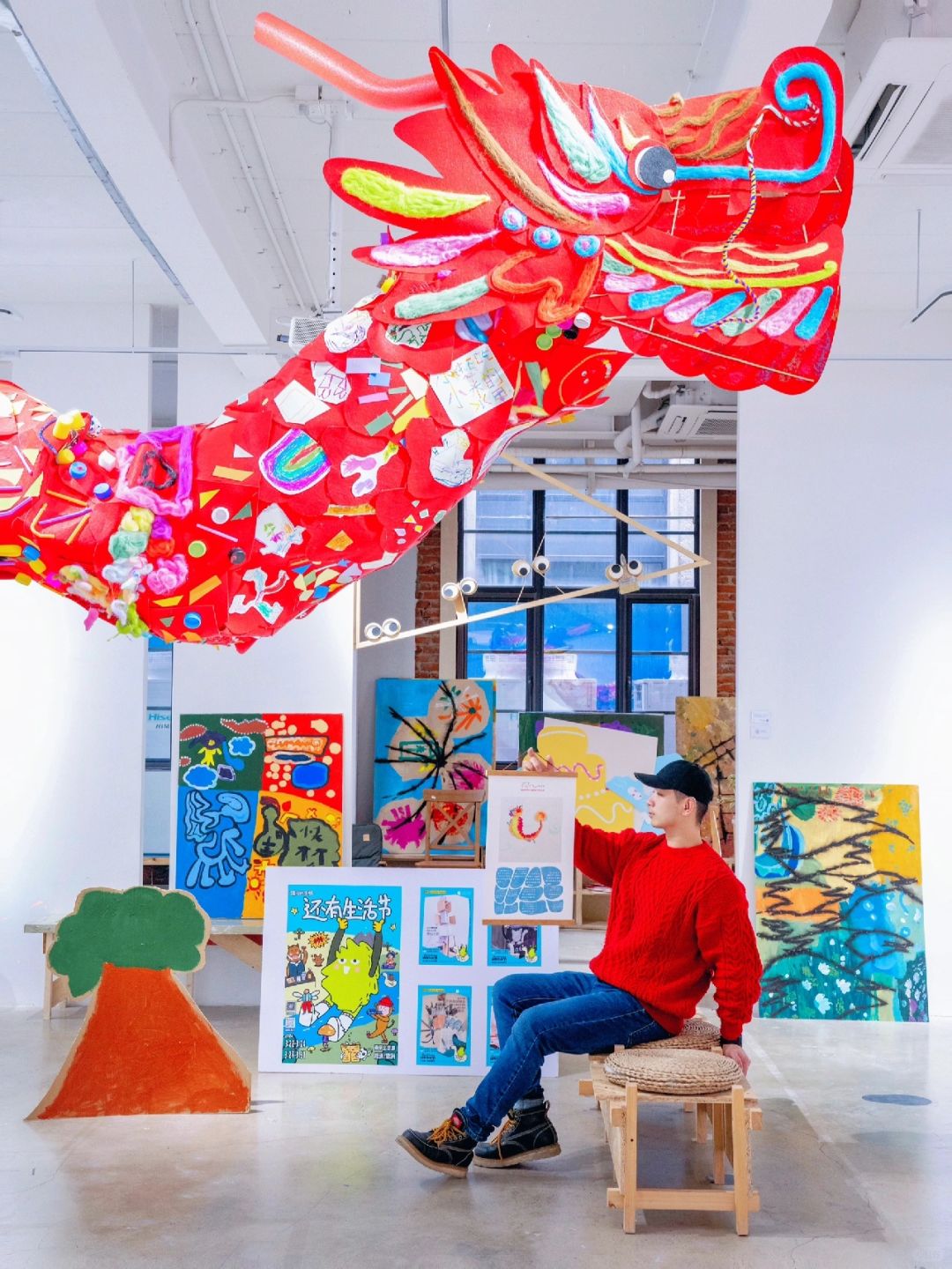 就在南京‼️免费看一场色彩斑斓的儿童艺术展