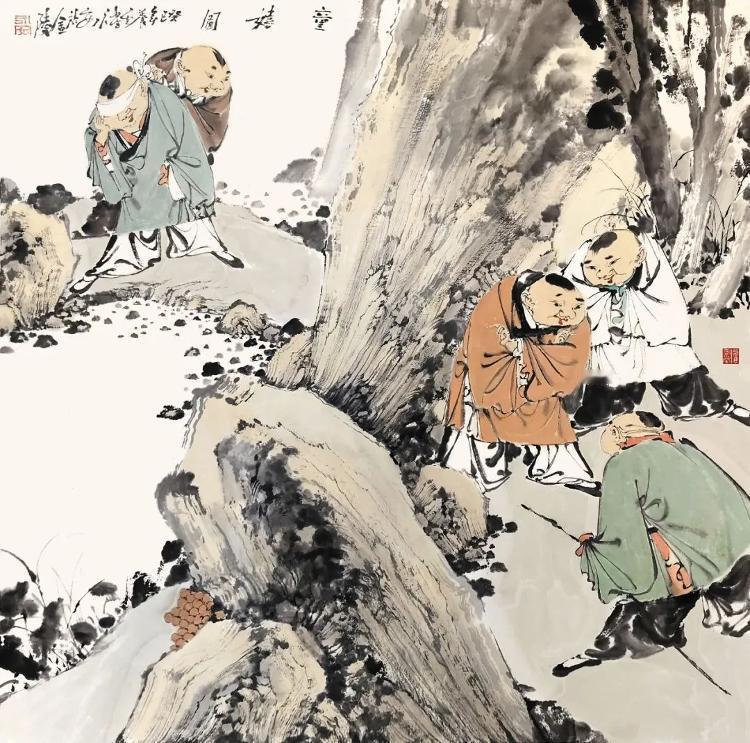 上联：群童常嬉猫猫躲
下联：[比心]

网络图片/诚谢侵删