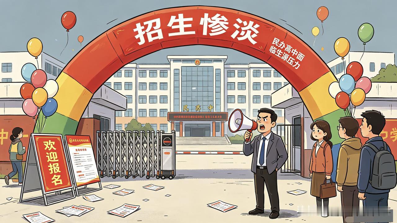 一“生”难求，2026年石家庄民办高中招生再度遇冷，缺额十分严重！
随着今日上午