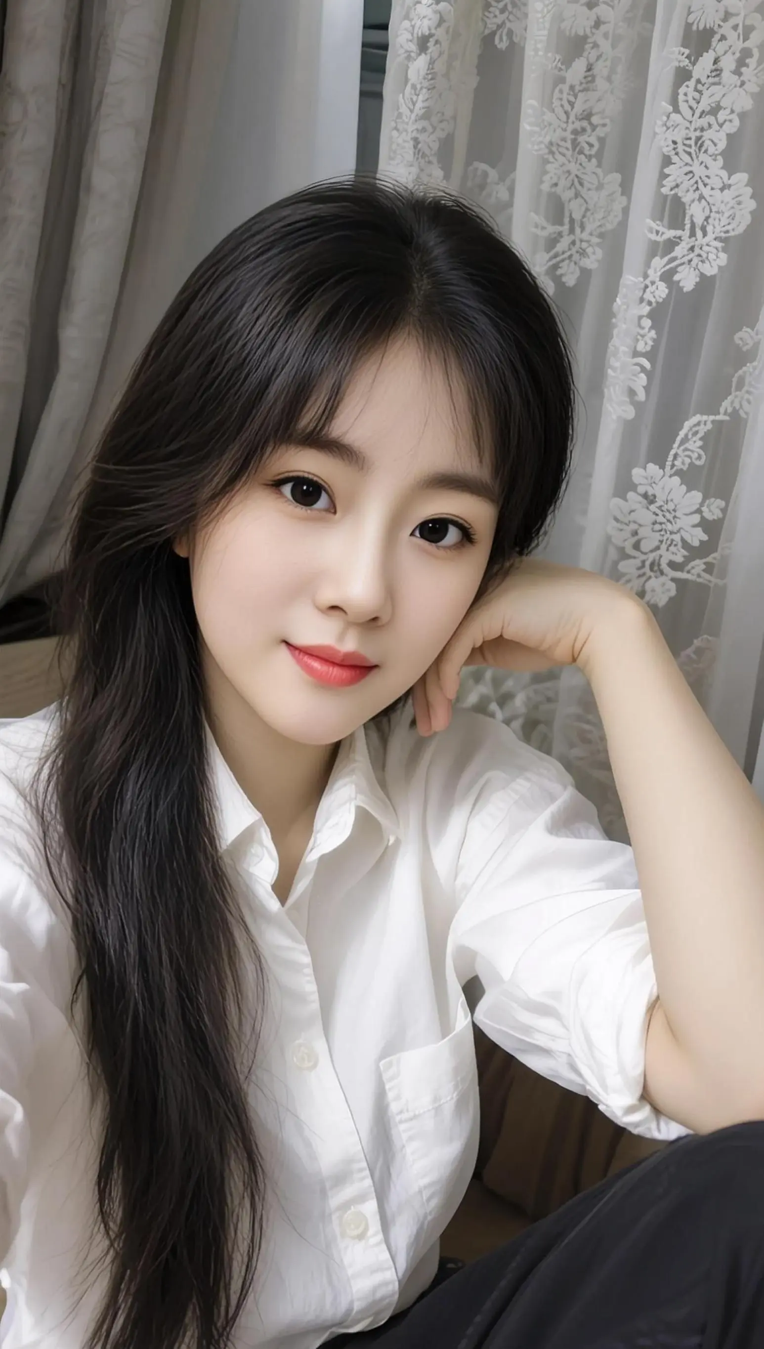 AI居家低饱和自拍 ai创作