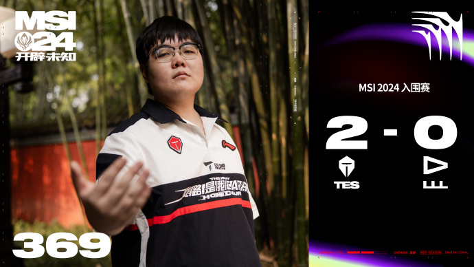 TES 2-0 LOUD#TES首战开门红# 滔博MSI首战##2024MSI#