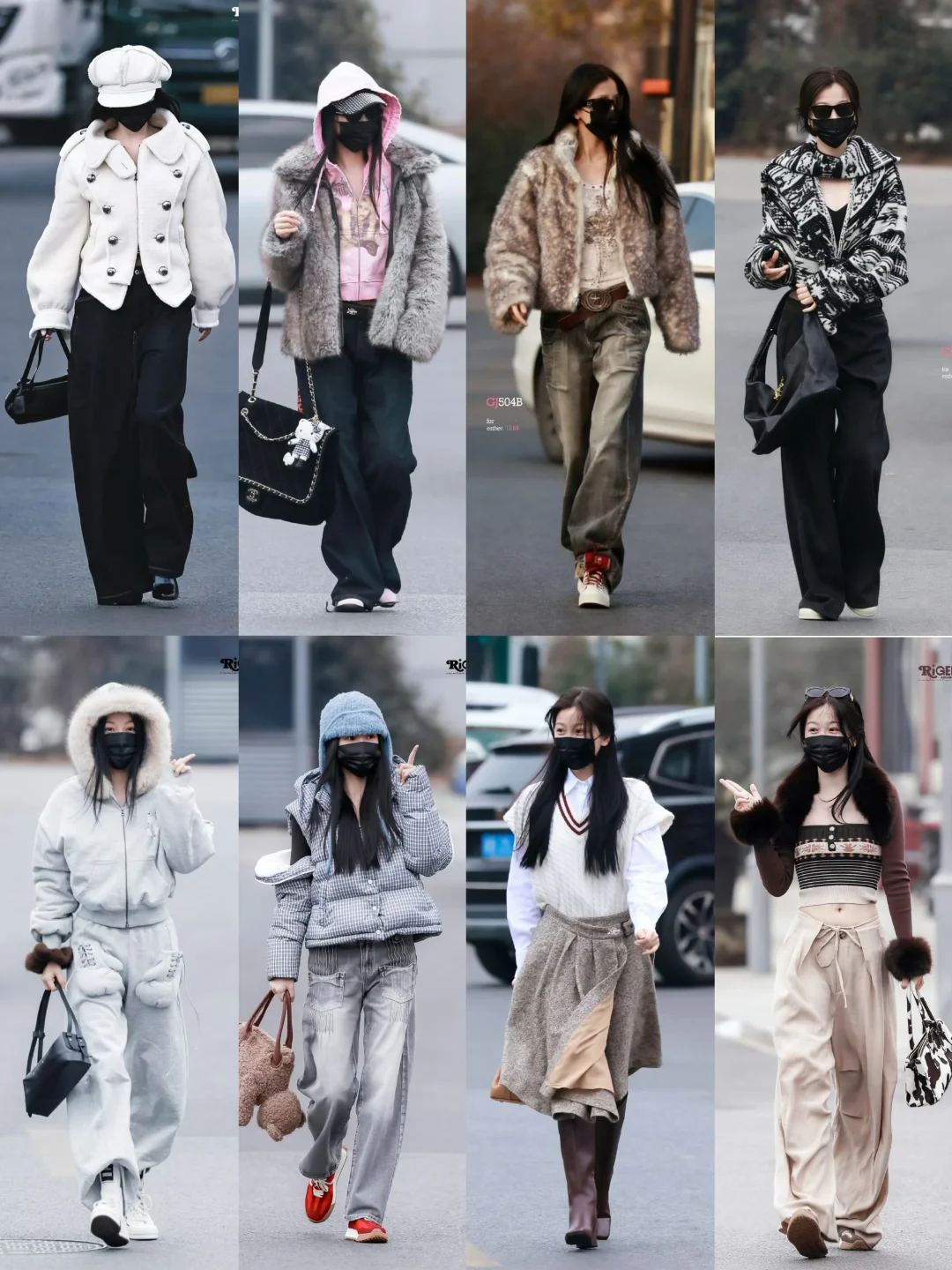 虞书欣横店时装周第三周ootd合辑