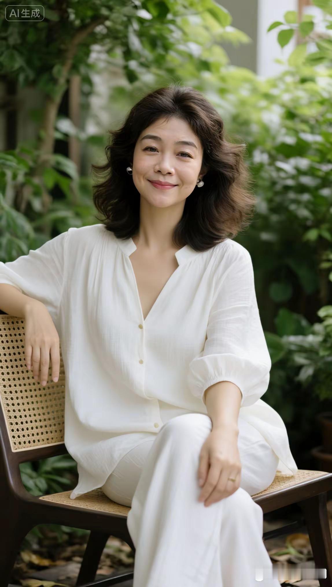 今日分享。ai知性优雅风范