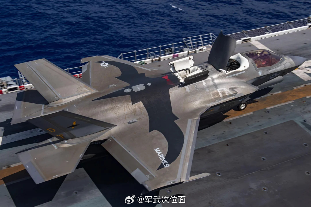 烽火问鼎计划 隐身涂层氧化的F-35B ​​​