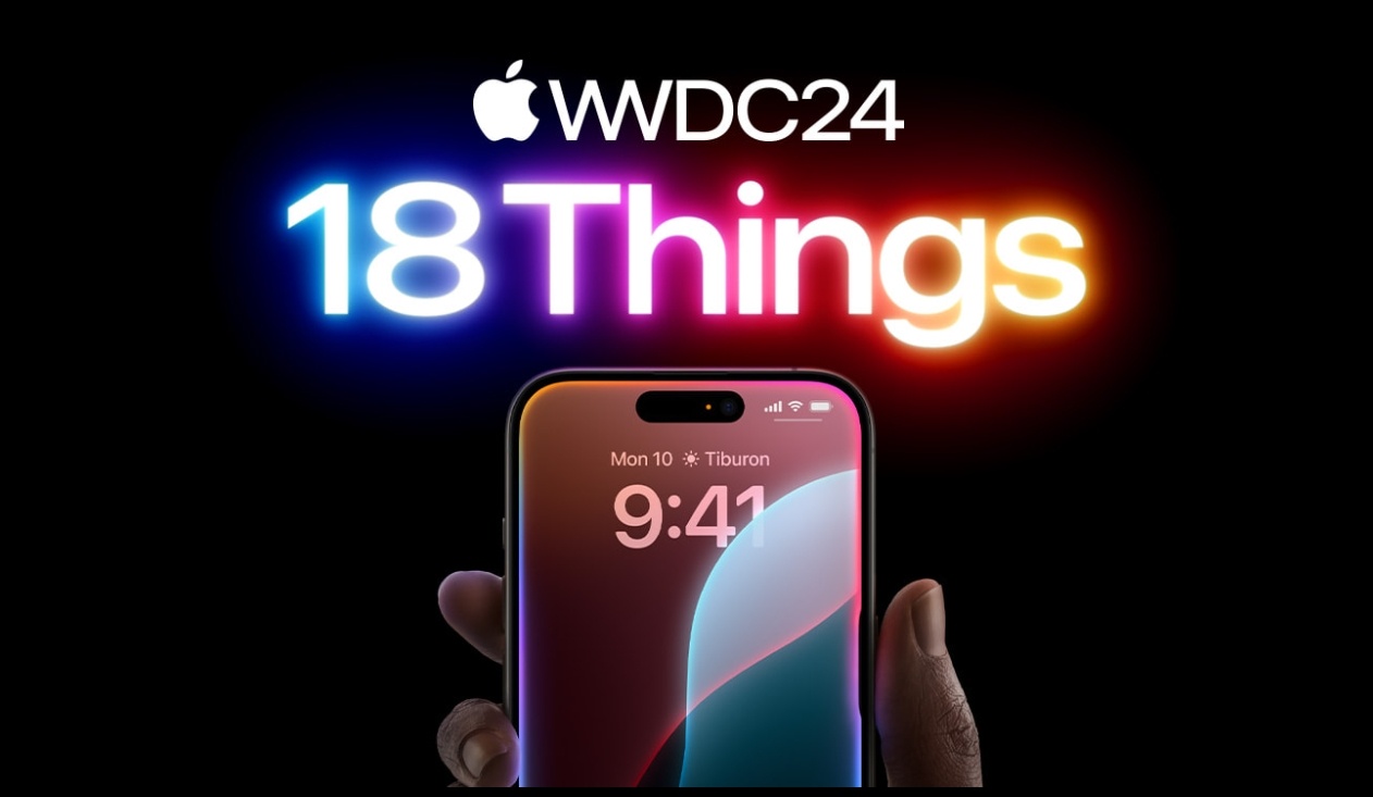 苹果WWDC定档6月9日 WWDC24 苹果发布了面向 iPhone、iPad 
