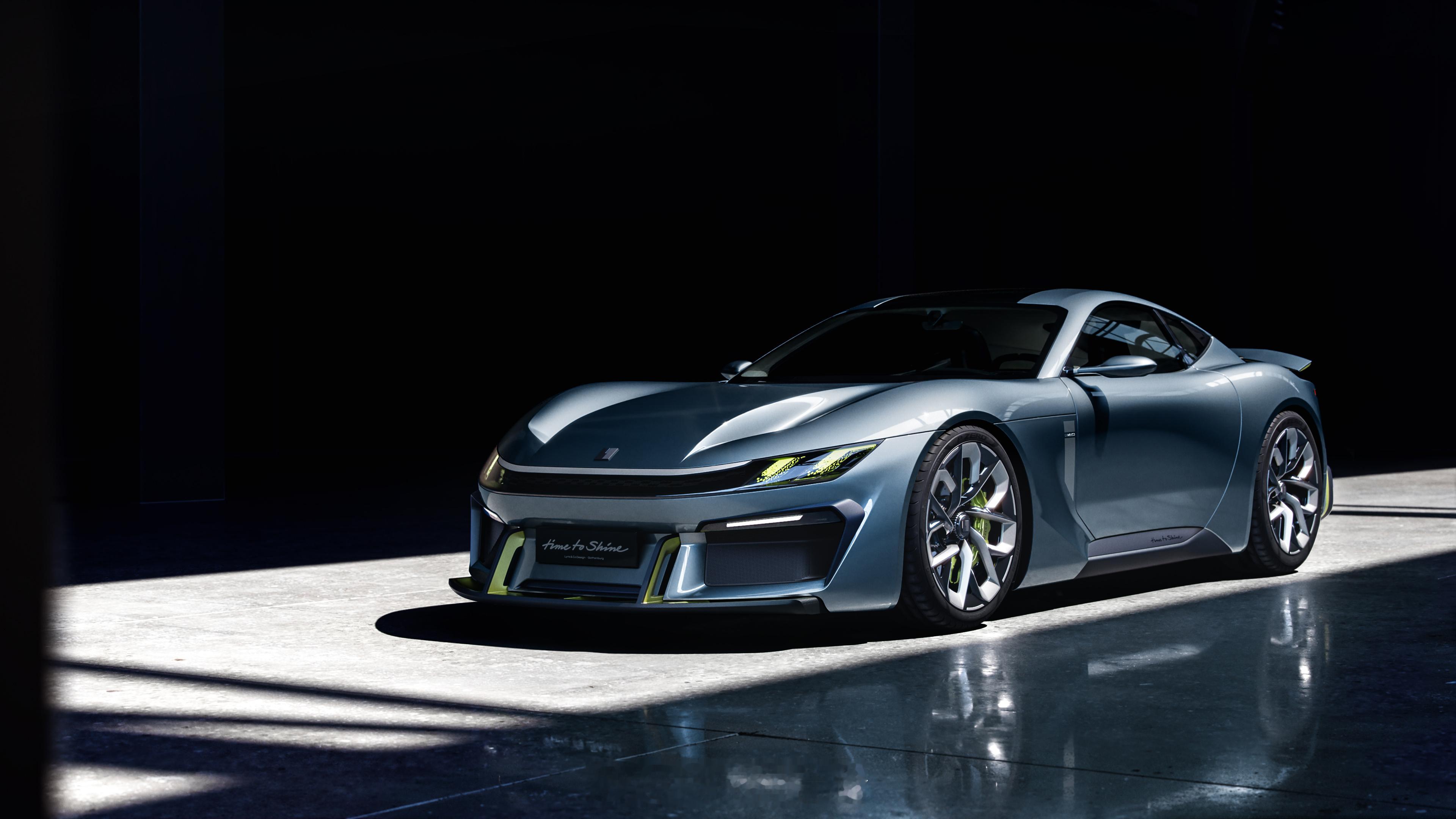 “Time to Shine”全球首发，领克GT概念跑车亮相。新车采用双门GT跑