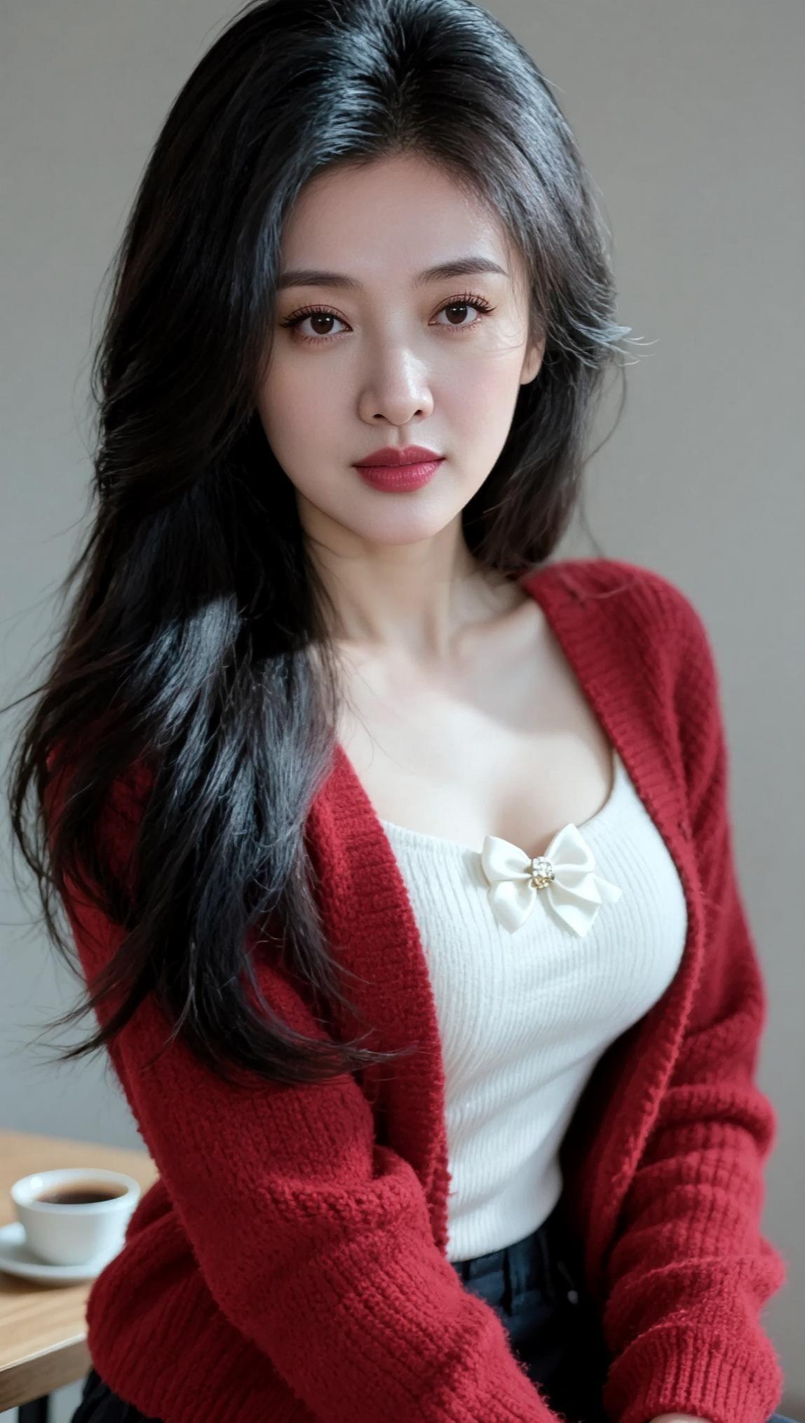 AI优雅写真 抖音ai创作 甜系女孩  時尚 每日分享