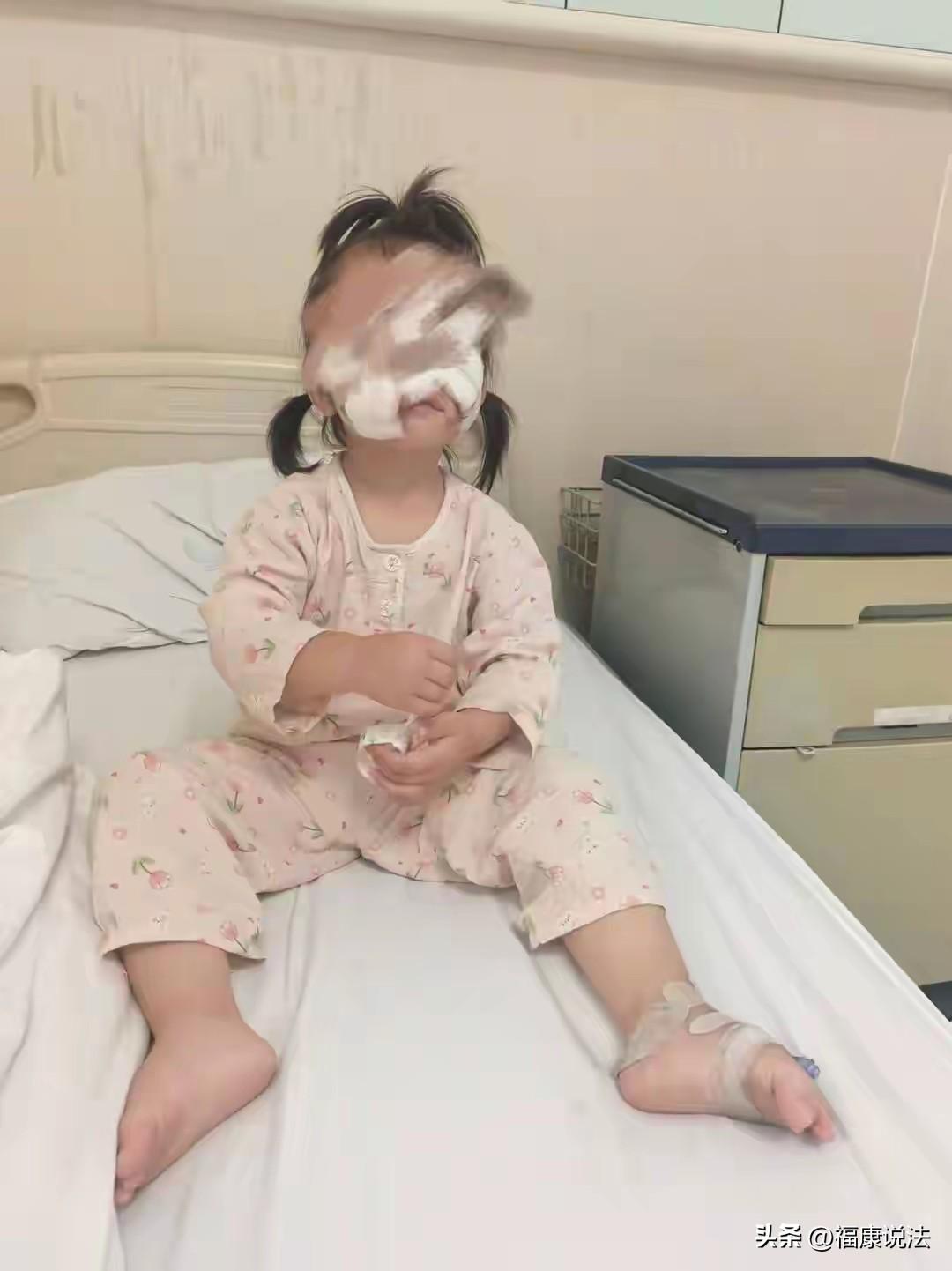 “这辈子留阴影了！”湖北武汉，2岁半女童在小区玩耍，突然一黑色野狗扑咬她，疯狂撕