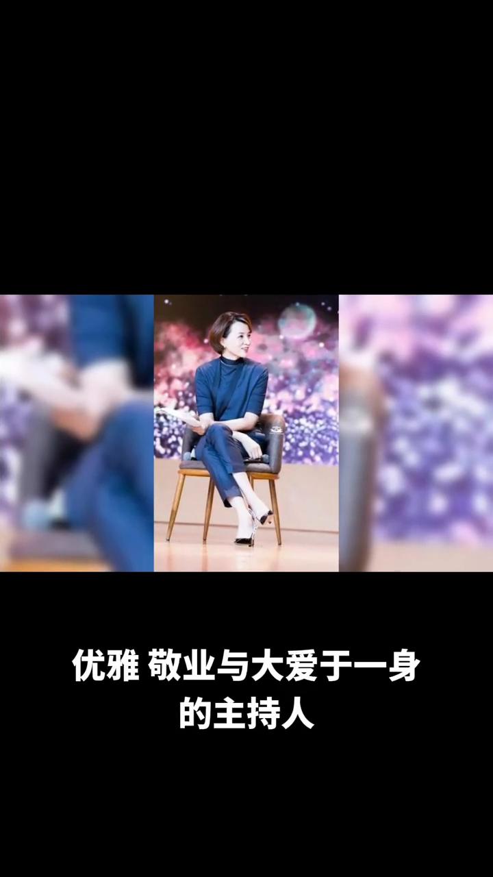 评价主持人董卿。
董卿是一位集才情、优雅、敬业与大爱于一身的主持人，她的每一次亮