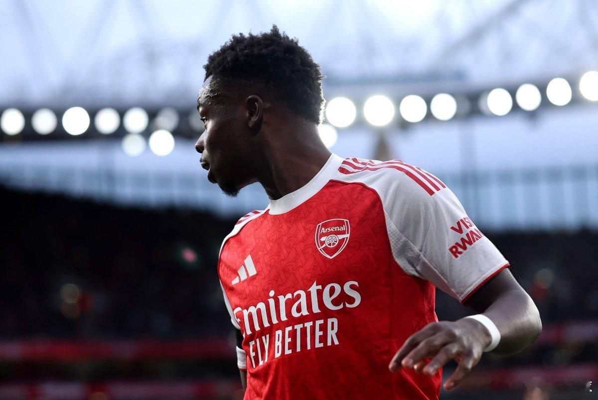 阿森纳1比0伯恩利Bukayo Saka 