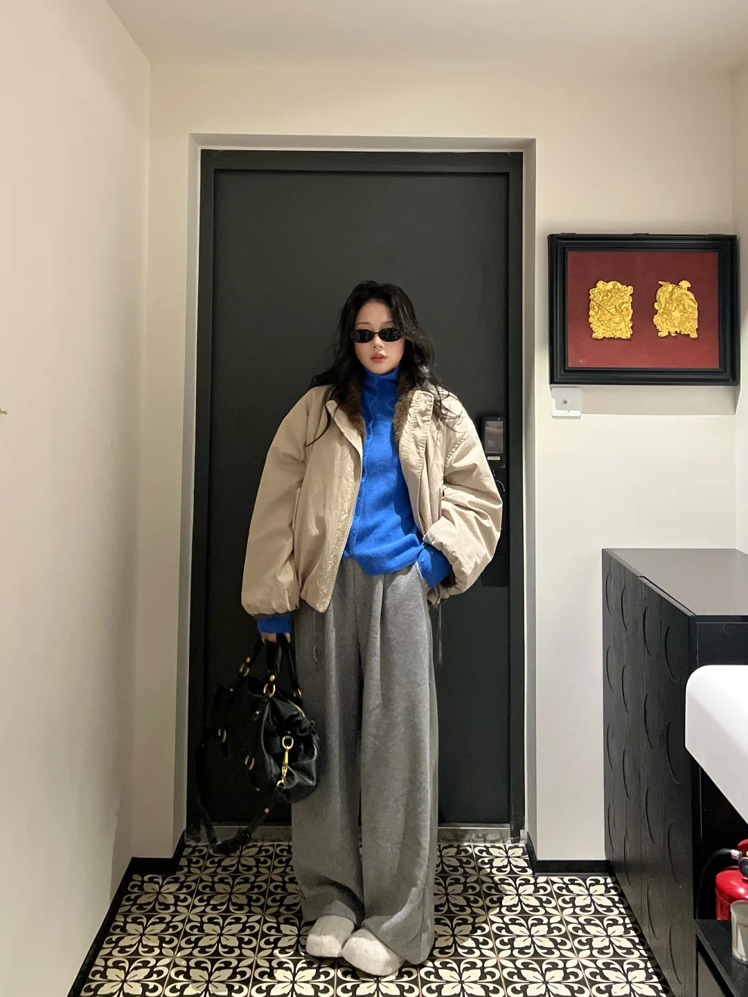 克莱因蓝好显白！！！