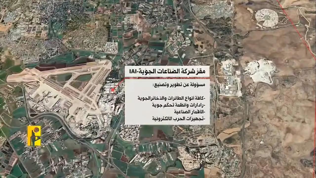 黎巴嫩真主党用自制的六联装火箭发射器向以色列特拉维夫的以色列飞机工业公司（IAI