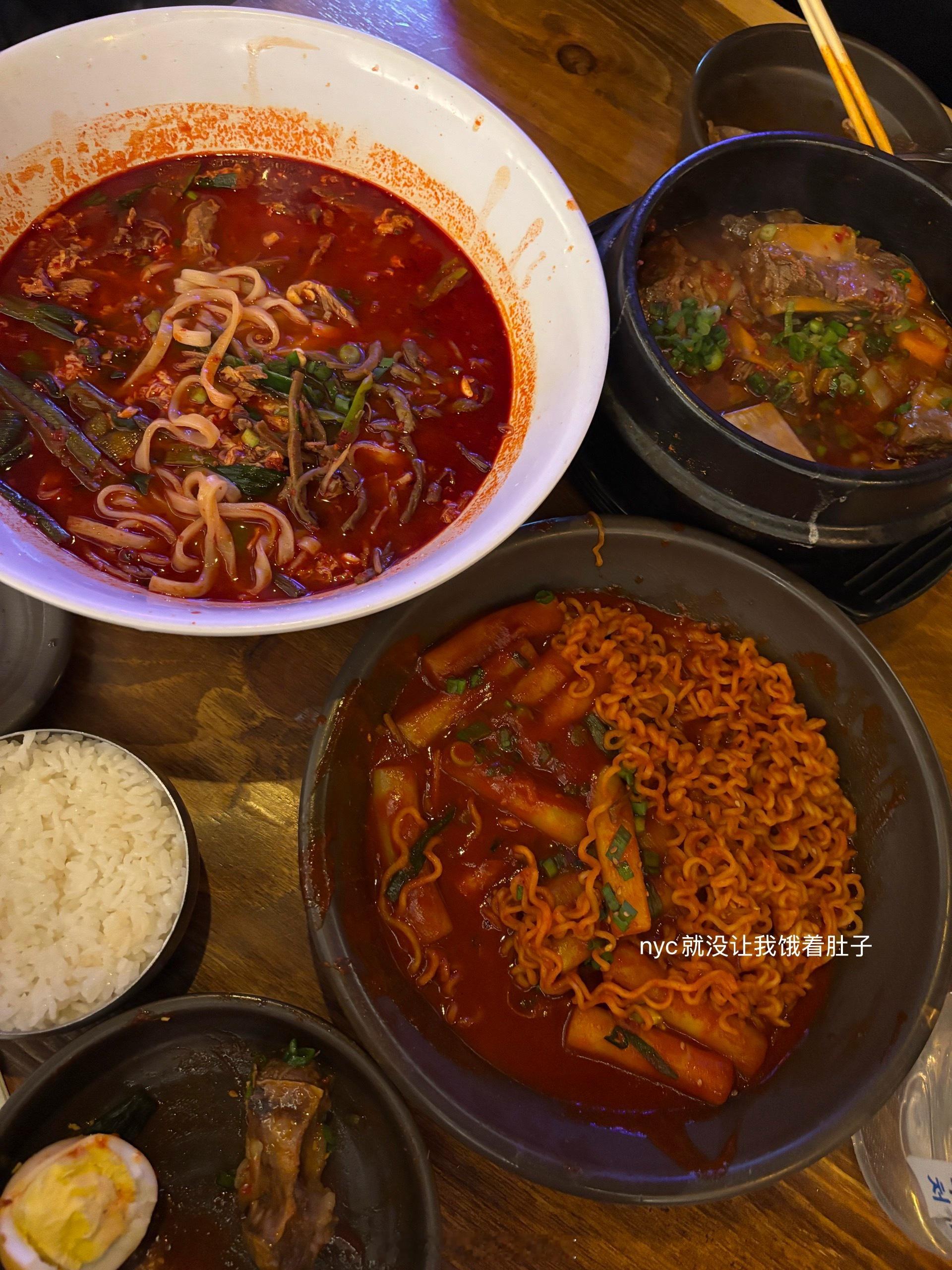 纽约的Tosokchon让人无比想念 Spicy Galbi Jjim比在韩国吃