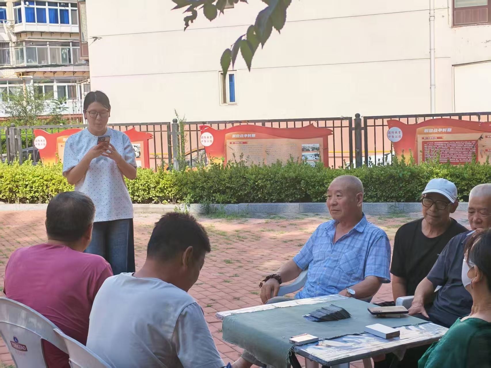 秦岭笑谈大学生社会实践 【推普润乡土，声声助振兴】2025年7月15日，曲阜师范