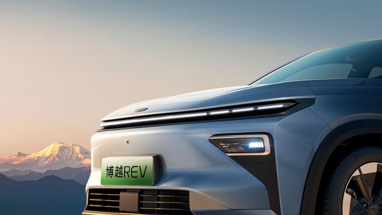 吉利中国星新一代长续航增程SUV博越REV首曝，纯电续航375km