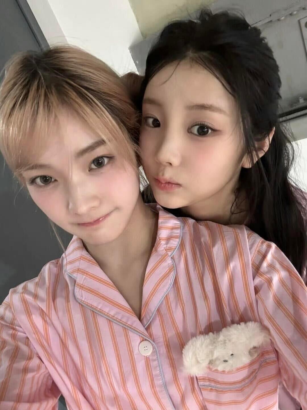 ILLIT回归预告图 【iroha&wonhee】一对萌萌的反义词 