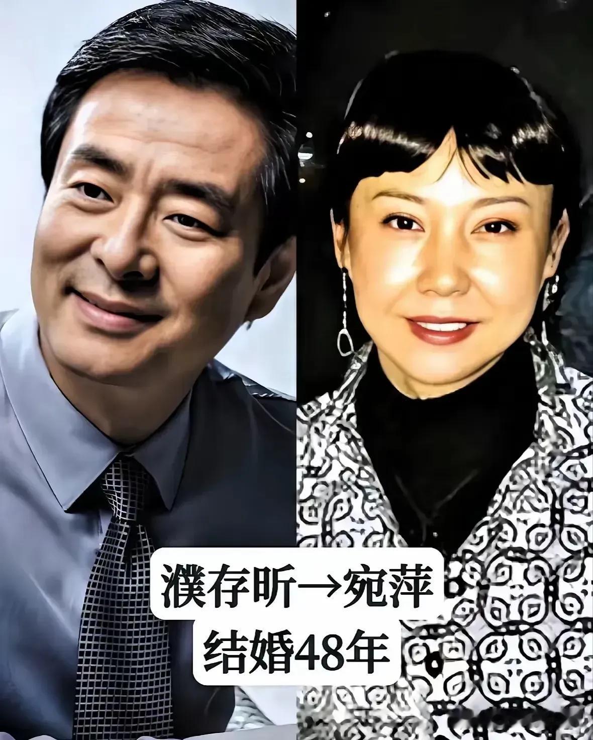 圈里难得的模范夫妻！低调相守的感情在娱乐圈格外难得，濮存昕与宛萍相伴半生，昔日身