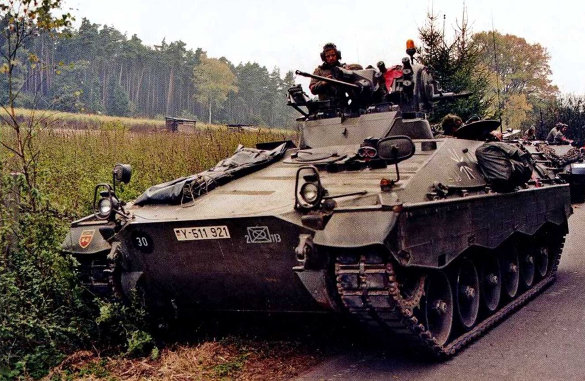 分享圖片：德國“黃鼠狼”步兵戰車 