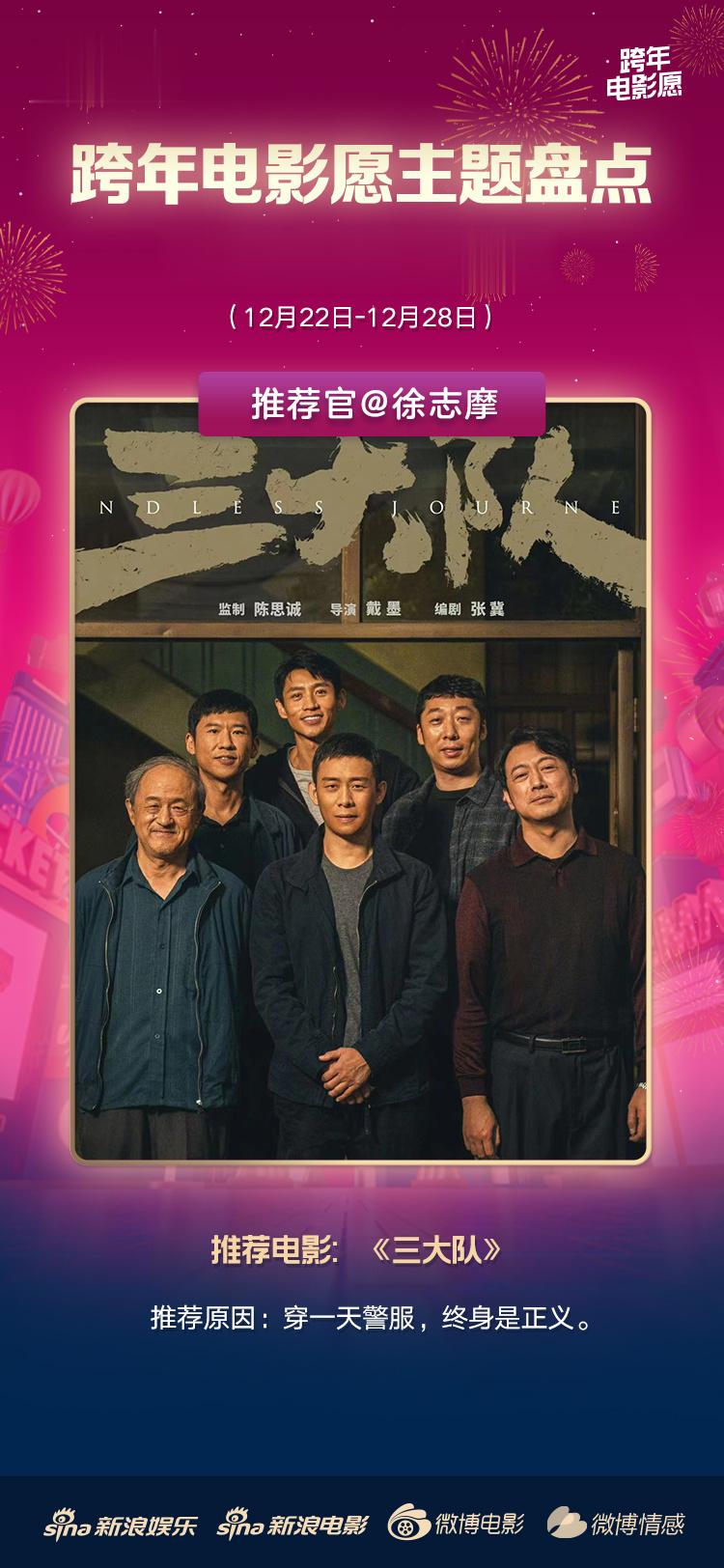 我与联合发起#跨年电影愿# 第四周盘点主题#冬日必刷电影盘点#，我最推荐的冬日必