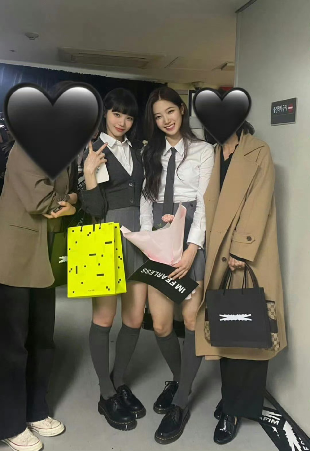 金采源&中村一叶学姐的毕业典礼我第一个献上花🫡🌷 