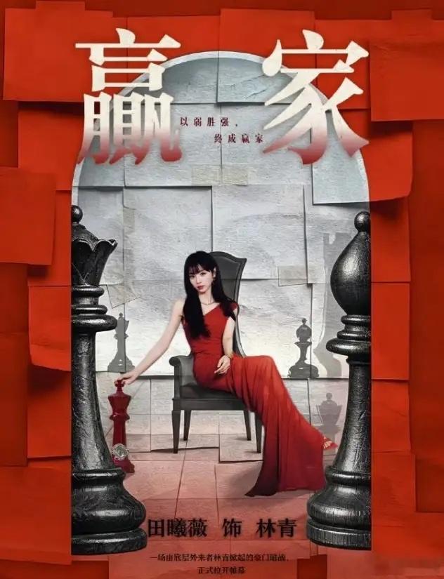 田曦薇搭档魏大勋出演《赢家》！田曦薇咖位是上升了，这部剧一直定的她，虽然现在没有