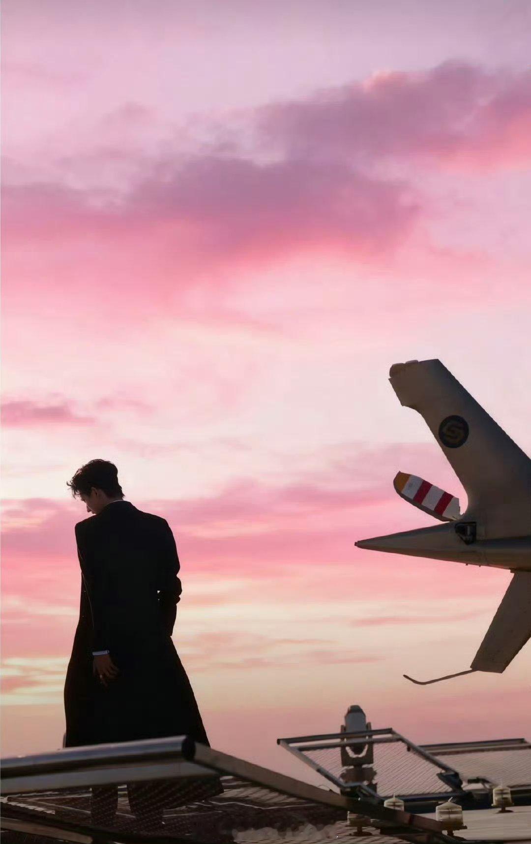 敖瑞鹏私人飞机神图总裁来接夫人回家了