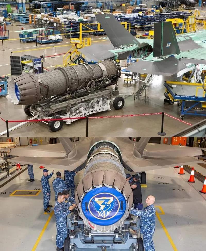 洛克希德-马丁公司F-35“闪电II”战斗机动力装置，普惠F135发动机的价格为